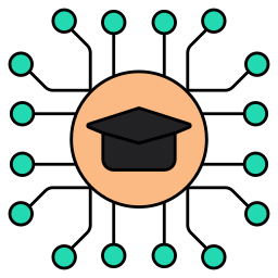 akademische kappe icon