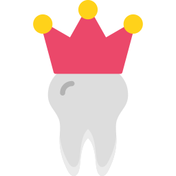 Dental crown icon