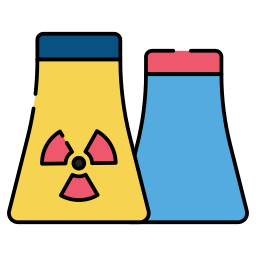 centrale nucleare icona