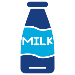 Бутылка молока иконка