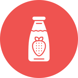 딸기 우유 icon