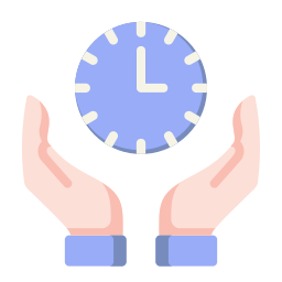 Clock hands icon