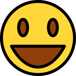 Smiling icon