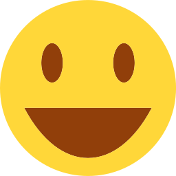 Smiling icon