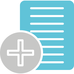 Medical record icon