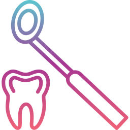 Стоматологическое зеркало иконка