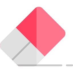 Pencil eraser icon