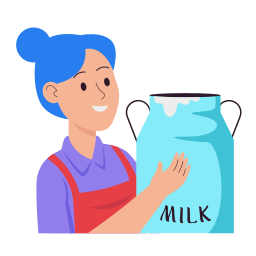leche sticker