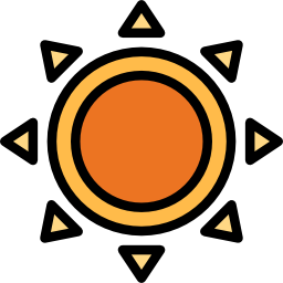 Sun icon