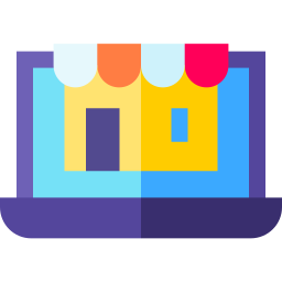 Online shop icon