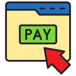 Online payment icon