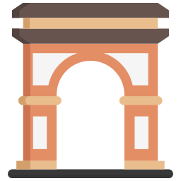 Arco do triunfo Ícone