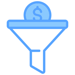 Sales funnel icon