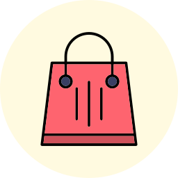 Shopping bag icon