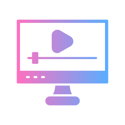 Streaming tv app icon
