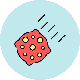 asteroide icono