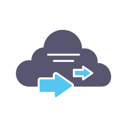 computación en la nube icono