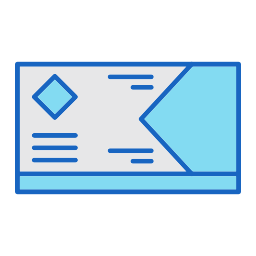 Business card icon