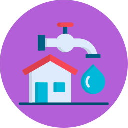 Water supply icon