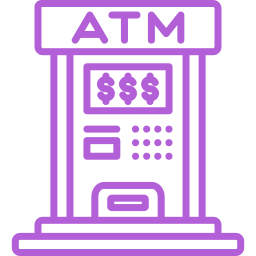 Atm machine icon