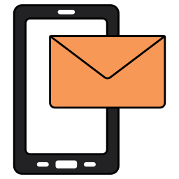 Mobile mail icon