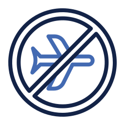 No flight icon