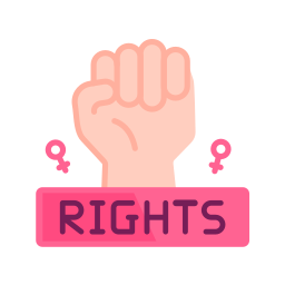 les droits des femmes Icône