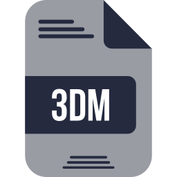 archivo 3dm icono