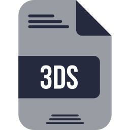 archivo 3ds icono