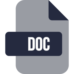 fichier doc Icône