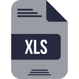 xls-bestand icoon