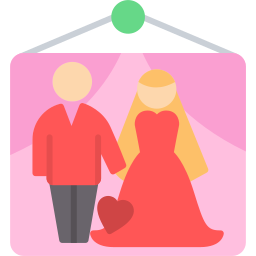 Wedding photos icon