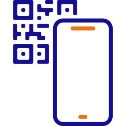 escaneo de código qr icono