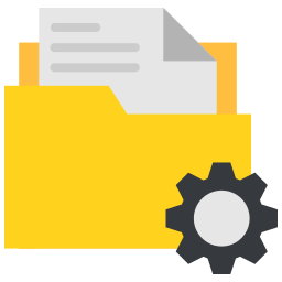 Folder management icon