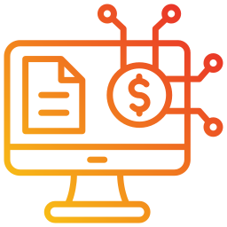 economia digitale icona