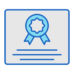 certificado icono