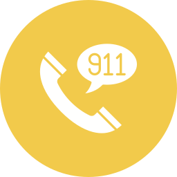 911 call icon