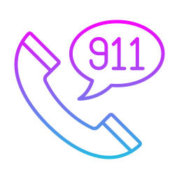 911 call icon