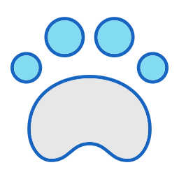 Paw print icon