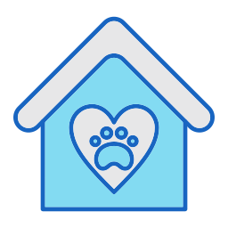 casa de mascotas icono