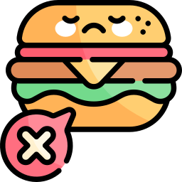 No junk food icon