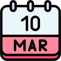 Calendar date icon