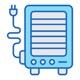 aquecedor elétrico Ícone