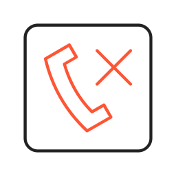 No call icon