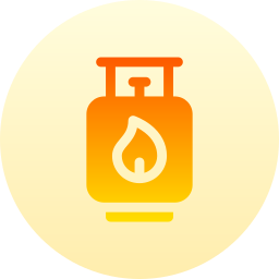 Gas cylinder icon