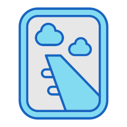 Plane window icon