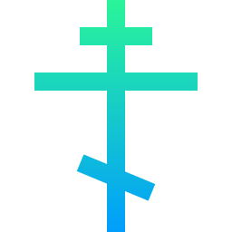 Orthodox cross icon