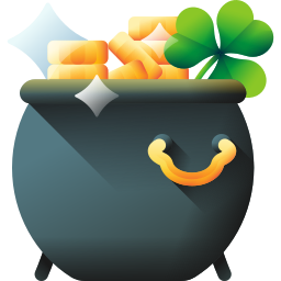 Gold pot icon