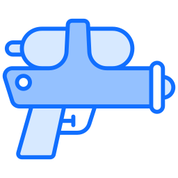 pistola de agua icono