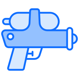 pistola ad acqua icona